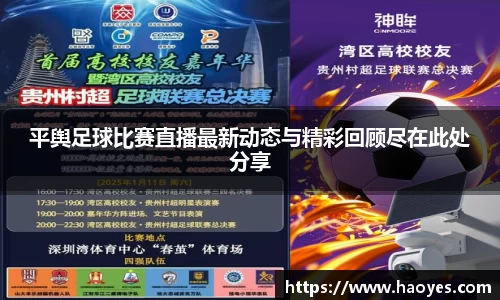 平舆足球比赛直播最新动态与精彩回顾尽在此处分享