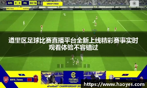 道里区足球比赛直播平台全新上线精彩赛事实时观看体验不容错过