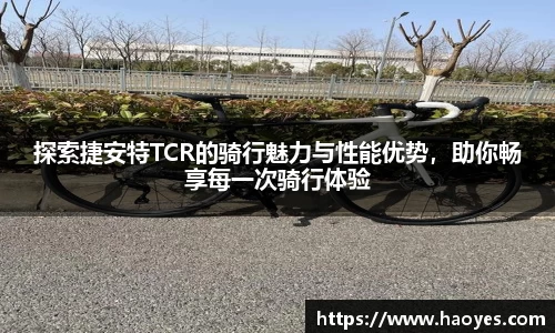 探索捷安特TCR的骑行魅力与性能优势，助你畅享每一次骑行体验